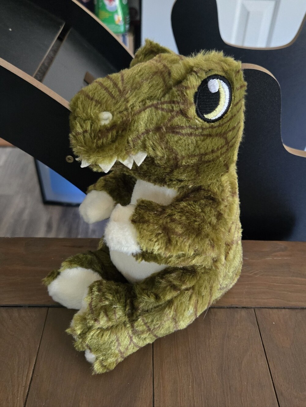 Green Plush Alligator Stuffed Animal Fiesta